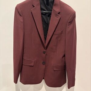 Express Maroon Blazer for Men